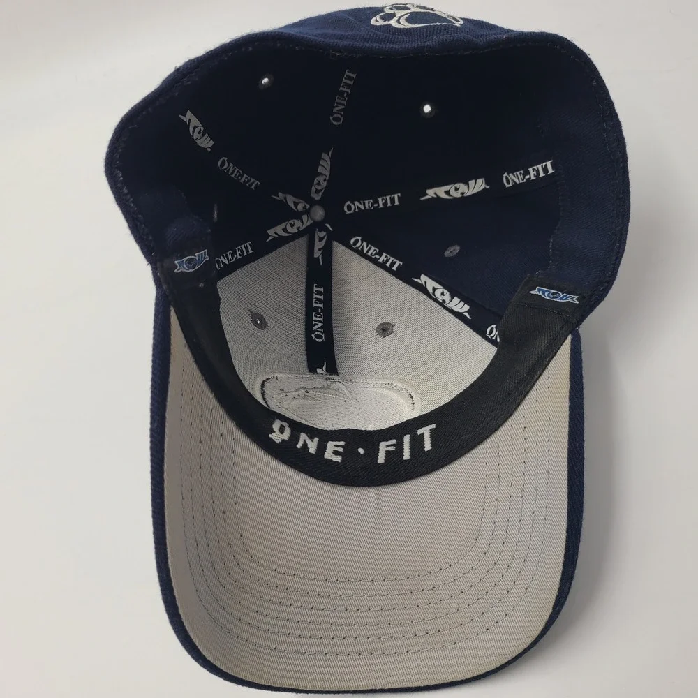 Penn State Nittany Lions Hat Fitted One Size Top of the World Blue NCAA Flex Men